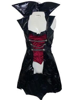 Midnight Vixen Costume Adult Small Size 2-4 Top Jacket Only Halloween Party 
Thi